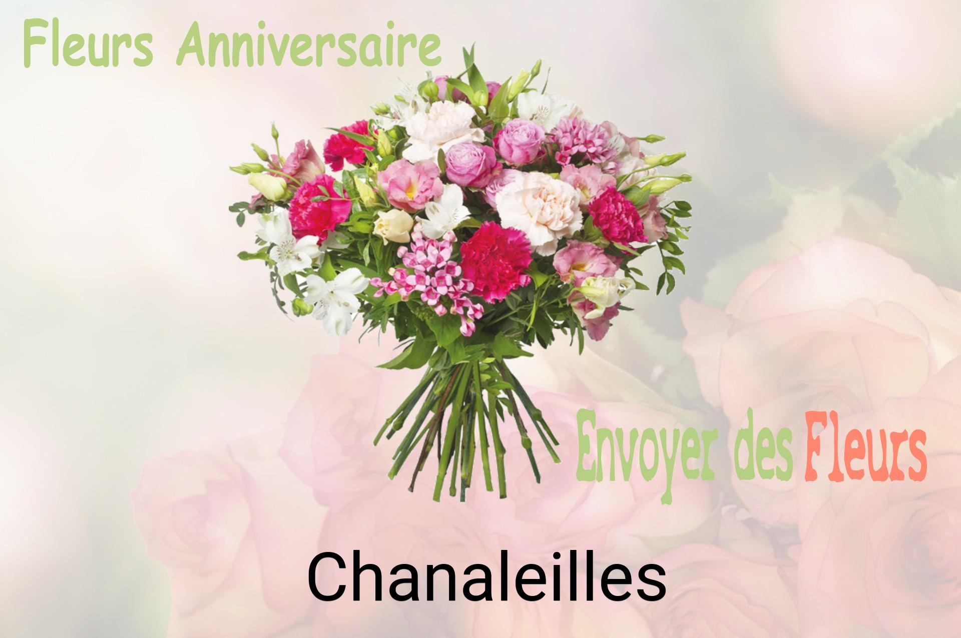 Bouquet de fleurs d’anniversaire livré à Chanaleilles