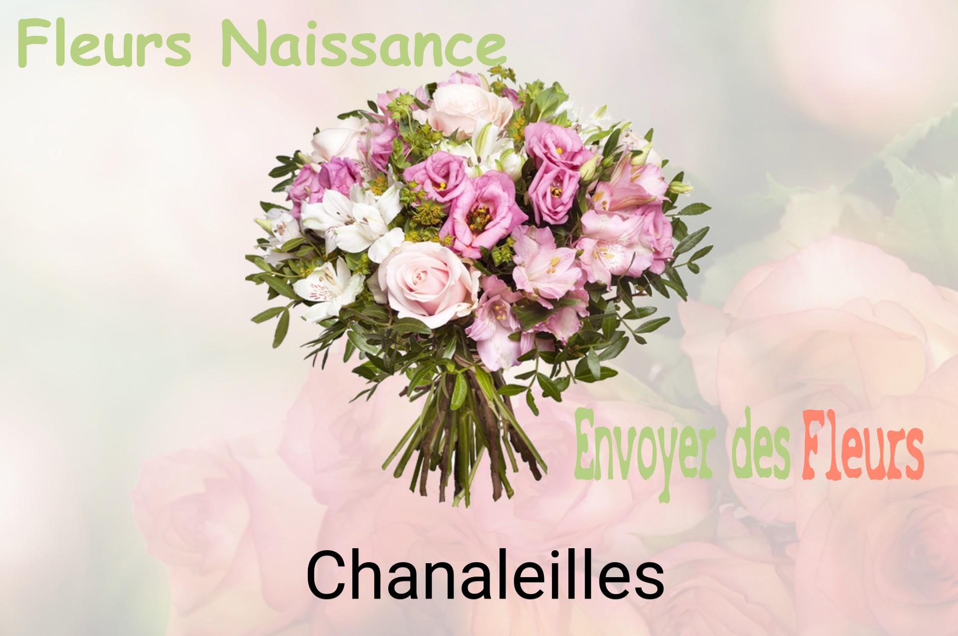 Bouquet de fleurs de naissance livré à Chanaleilles